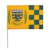 Donegal Gaa Handheld Flag - Green/Amber