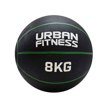 Urban Fitness Medicine Ball | 8kg - Black/Green