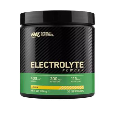 Optimum Nutrition Electrolyte Hydration Powder 264G | Lemon - BLACK