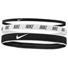 Nike Mixed Width Headbands | Pack of 3 - Black/White
