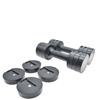 Urban Fitness 2.5KG Adjustable Dumbbell Set - Grey