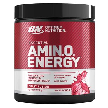 Optimum Nutrition Amino Energy 270g | Fruit Fusion - BLACK