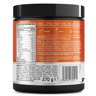 Optimum Nutrition Amino Energy 270g | Orange Cooler - BLACK