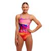 Funkita Ladies Single Strap One Piece Go Riding - Multi