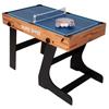 Sure Shot Folding 5 in 1 Multi Games Table - Black