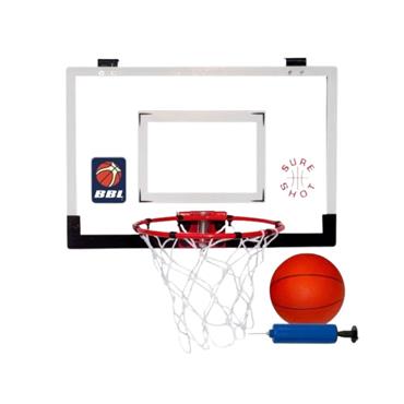 Sure Shot Mini Basketball Hoop - BBL Approved - Black
