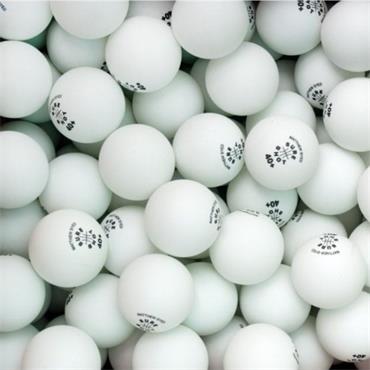 Sure Shot Matthew Syed Table Tennis Practice Balls | Pack of 120 - WHITE