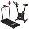 Urban Fitness Bike & Treadmill Bundle - Black