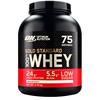 Optimum Nutrition Gold Standard 100% Whey 2.25Kg I Unflavoured - Black