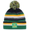 O' Neills Adults Donegal Hydra 083 Knitted Bobble Hat - MARINE