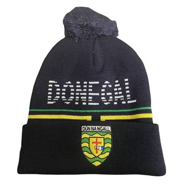 OFFICIAL GAA DONEGAL BOBBLE HAT - Navy