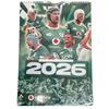 Official Irish Rugby Football Union A3 Calendar - GREEN