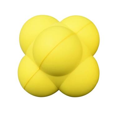 Precision Uncoated Foam Reaction Ball - Yellow