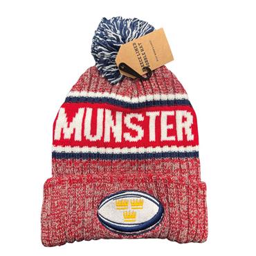Munster Bobble Hat - Red