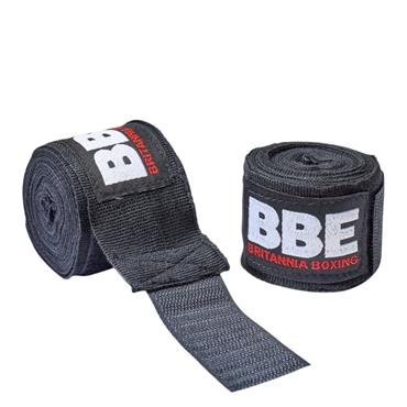 BBE Boxing Club Handwraps 3.5M - BLACK
