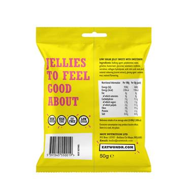 Wondr Jellies Fizzy Cherry Bag 50G - Red