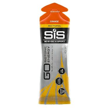 SIS Go Isotonic Gel 60ml Orange - Silver