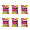 Wondr Jellies Fizzy Cherry 50G Bag I 6 Pack - Red