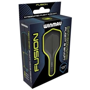 Winmau Fusion Integrated Flight & Shaft - Yellow