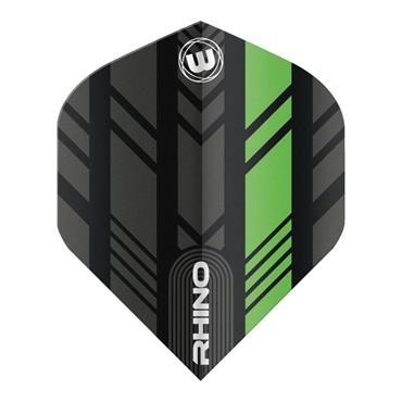 Winmau Rhino Standard Dart Flights - GREEN