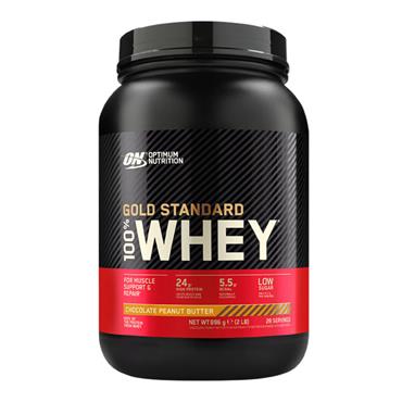 OPTIMUM NUTRITION GOLD STANDARD 100% WHEY 896G | CHOCOLATE PEANUT BUTTER - BLACK