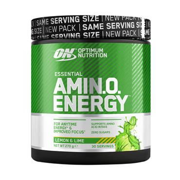 Optimum Nutrition Amino Energy 270g | Lemon & Lime - BLACK