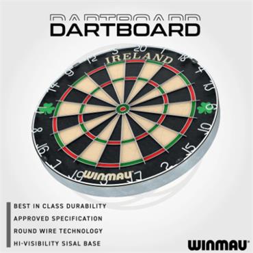 Winmau Ireland Dartboard - BLACK