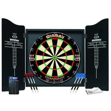 Winmau Professional Darts CABINET Set - BLACK