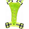 Six Peaks LED Reflective Vest With Phone Holder - Black