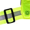 Six Peaks LED Reflective Vest With Phone Holder - Black