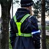 Six Peaks LED Reflective Vest With Phone Holder - Black
