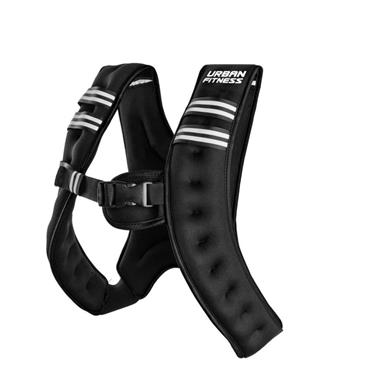 Urban Fitness X Shape Weighted Vest 3KG - BLACK