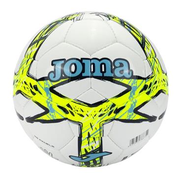 JOMA DALI III FOOTBALL | 10 PACK  | SIZE 5 | WHITE YELLOW - White