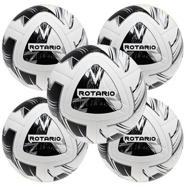 Precision Rotario Match Ball Pack Of 5 - White
