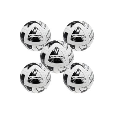 Precision Rotario Match Ball Pack Of 5 - White