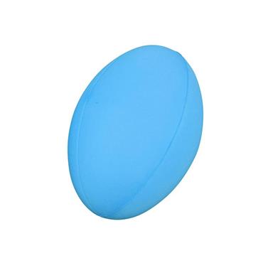 Uncoated Rugby Ball - BLUE