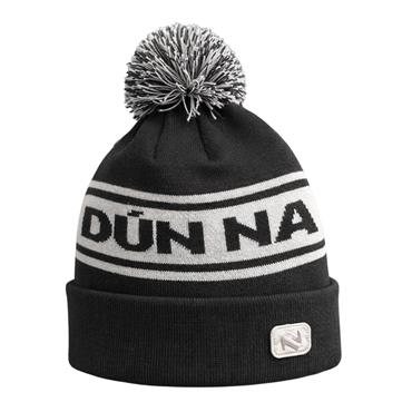 O' Neills Adults Donegal Nordic Bobble Hat - BLACK