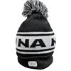 O' Neills Adults Donegal Nordic Bobble Hat - BLACK