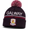 GALWAY GAA BOBBLE HAT - Navy