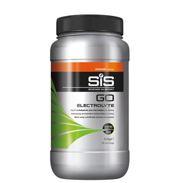 SIS GO ELECTROLYTE POWDER | ORANGE | 500G - BLACK