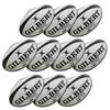 Gilbert G-TR4000 Rugby Training Ball - Size 5 - Pack of 10 - BLACK