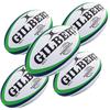 Gilbert Barbarian 2.0 Rugby Match Ball - Size 5 - Pack of 5 - GREEN