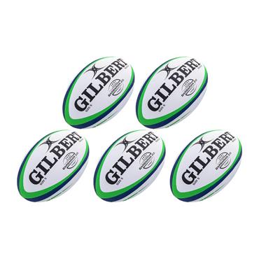 Gilbert Barbarian 2.0 Rugby Match Ball - Size 5 - Pack of 5 - GREEN