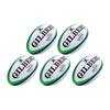 Gilbert Barbarian 2.0 Rugby Match Ball - Size 5 - Pack of 5 - GREEN