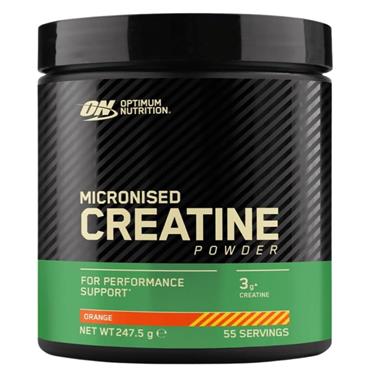 Optimum Nutrition Creatine Monohydrate Orange Flavour 247.5G - Orange