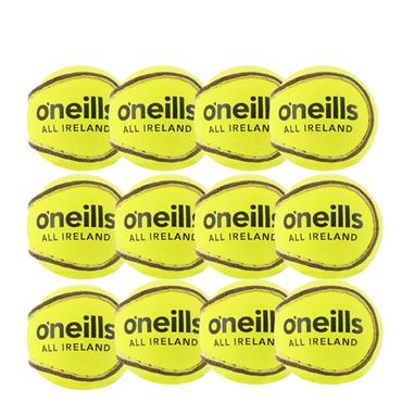 O'NEILLS ALL IRELAND MATCH SLIOTAR | SIZE 5 | PACK OF 12 - Yellow