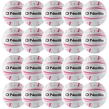 O'NEILLS INTERCOUNTY FOOTBALL | SIZE 4 | PACK OF 20 - Pink