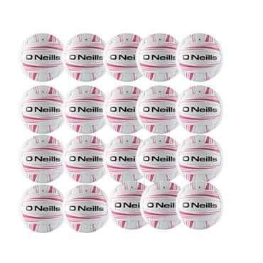 O'NEILLS INTERCOUNTY FOOTBALL | SIZE 4 | PACK OF 20 - Pink