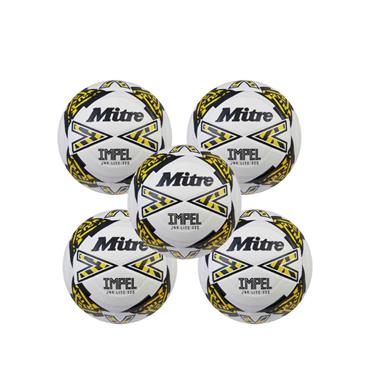 MITRE IMPEL JUNIOR LITE | (AGES U9-U11) | 320G | PACK OF 5 - Yellow