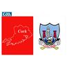 Official GAA Merchandise Cork Flag 5x3 - RED/WHITE